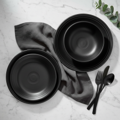 Alternative view of Fiesta Dinnerware - Classic Rim 9 Inch Luncheon Plate Foundry