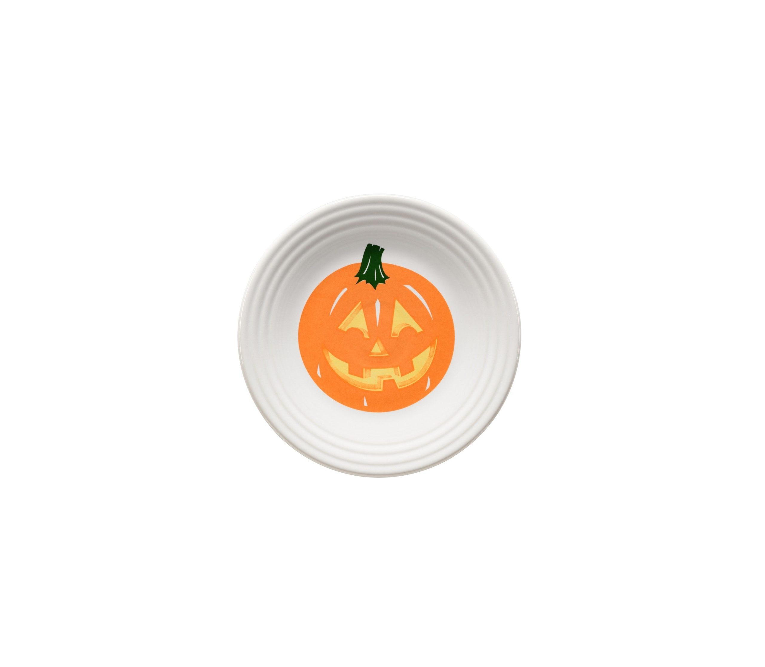 Fiesta Dinnerware - Jack-o-Lantern Pumpkin Classic Rim 6 1/8 Inch Appetizer Plate