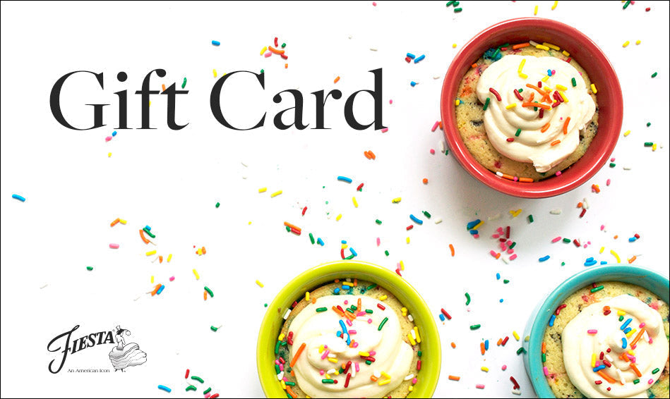 Fiesta Dinnerware - $80 Gift Card